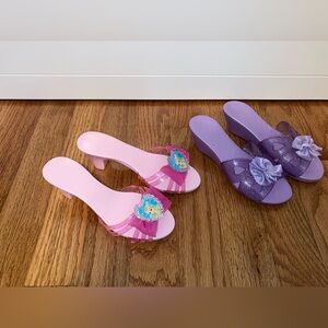 Pink and Purple Kids Dress-Up Shoes
